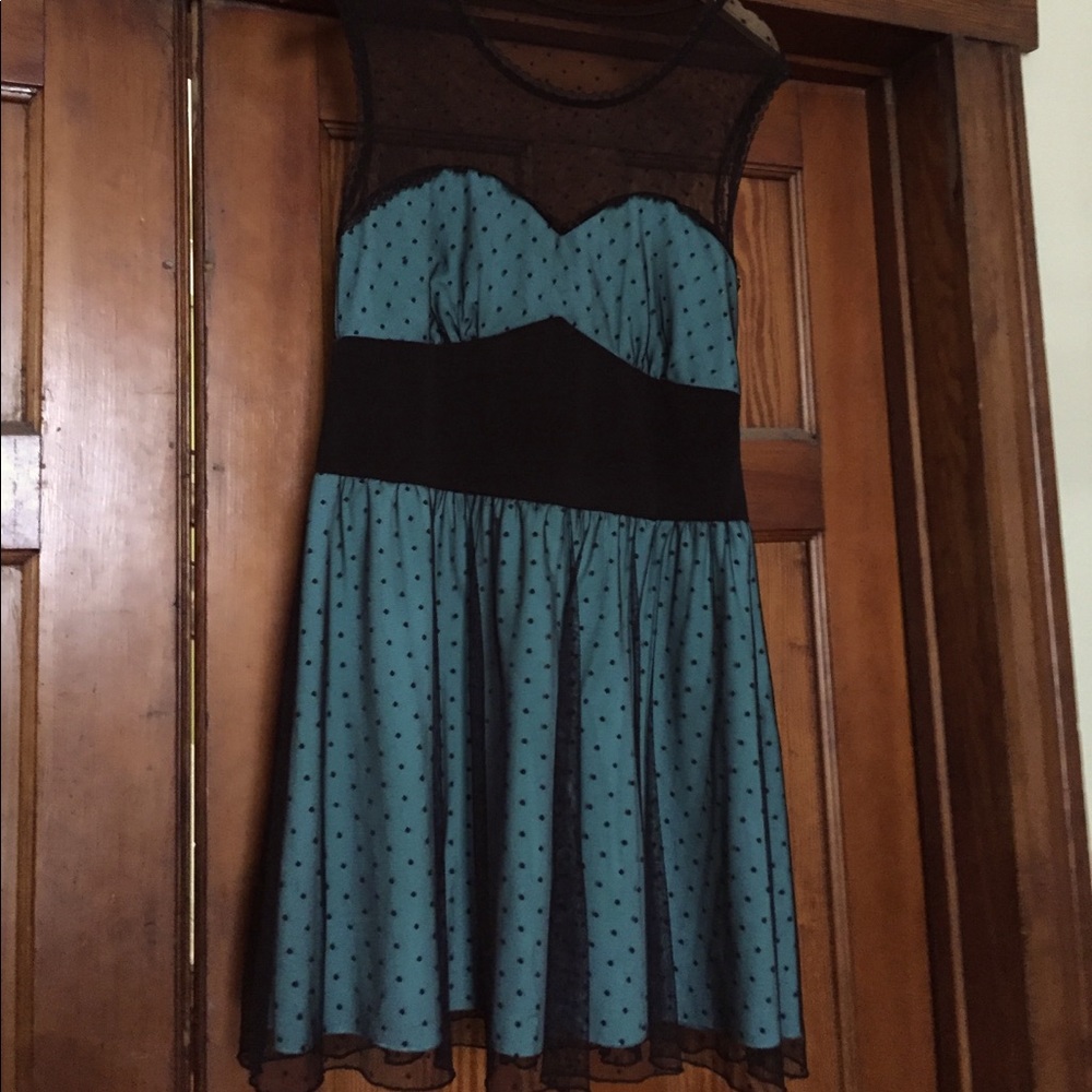 Sourpuss vintage dot punk dress